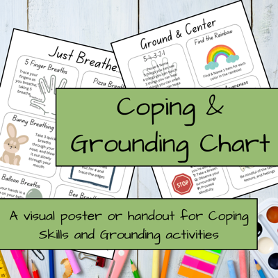 Coping and Grounding Chart resource