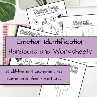 Emotion Identification Handouts resource